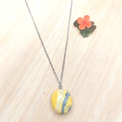 Colar de Jaspe Bumblebee