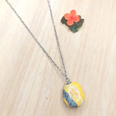 Colar de Jaspe Bumblebee - Despertar Ateliê