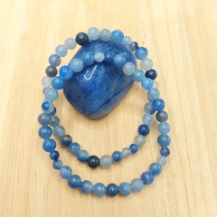 Pulseira de Quartzo Azul - Despertar Ateliê