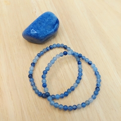 Pulseira de Esfera Mini de Quartzo Azul - loja online