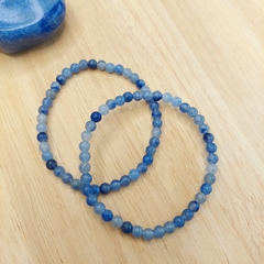Pulseira de Esfera Mini de Quartzo Azul na internet