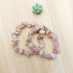 Pulseira de Cascalho de Pedra do Sol na internet