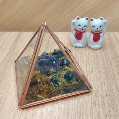 Imagem do Terrário Místico de Mini Drusa de Ametista