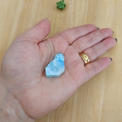 Pingente de Larimar Bruta - loja online