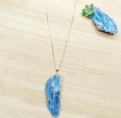 Colar De Cianita Azul