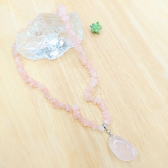 Choker De Quartzo Rosa - loja online