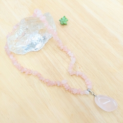 Choker De Quartzo Rosa - loja online