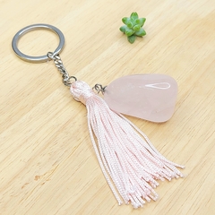Chaveiro de Quartzo Rosa - comprar online