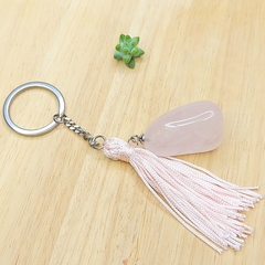Chaveiro de Quartzo Rosa - loja online