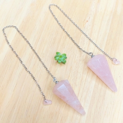 Pêndulo de Quartzo Rosa - loja online