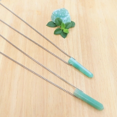Colar Difusor Pessoal de Quartzo Verde - comprar online