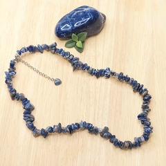 Choker de Cascalho de Sodalita - comprar online