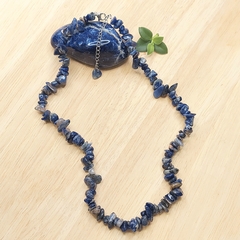 Choker de Cascalho de Sodalita na internet