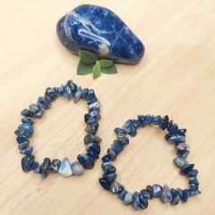Pulseira de Cascalho de Sodalita - comprar online