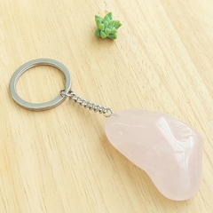 Chaveiro de Quartzo Rosa - loja online
