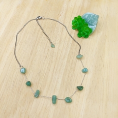 Choker De Quartzo Verde - comprar online