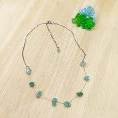 Choker De Quartzo Verde - loja online
