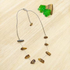 Choker De Olho De Tigre