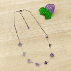 Choker De Ametista
