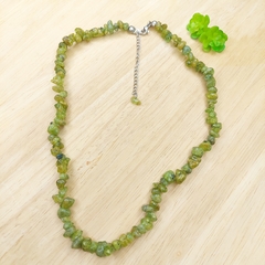 Choker de Cascalho de Peridoto - comprar online