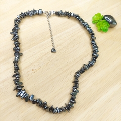 Choker De Cascalho De Hematita na internet