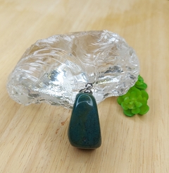 Pingente De Jaspe Verde