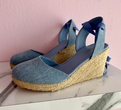 Alpargata Tacón Denim