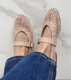 FLATS MESH BEIGE