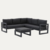 Sillon Esquinero + Puff Modernos Unico Diseño - comprar online