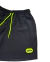 SHORT TACTEL COM ELASTANO PRETO CORDÃO FLUOR - Snapper.co