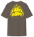 CAMISETA "FLAME" MARROM na internet