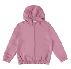 JAQUETA INFANTIL UNISSEX EM TAFETÁ REPELENTE DE ÁGUA MALWEE KIDS ROSA