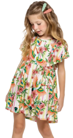 Vestido Floral Trick Nick - comprar online