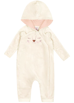 Macacão com Capuz - Kiko Baby