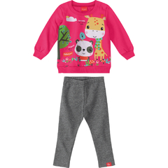 CONJUNTO MOLETOM FISHER-PRICE ZIG ZIG ZAA
