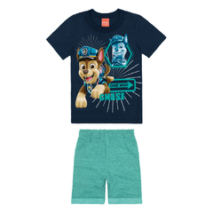 Conjunto Bermuda e Camiseta Patrulha Canina Malwee
