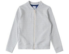 JAQUETA MALHA CANELADA MENINA MALWEE KIDS AZUL
