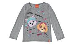 BLUSA PATRULHA CANINA MALHA MENINA MALWEE