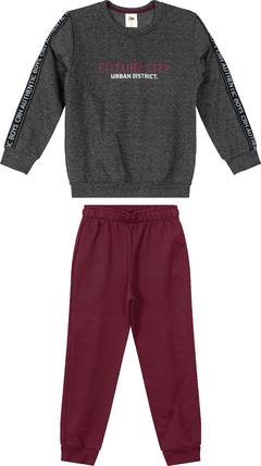 CONJUNTO BLUSAO/CALCA FUTURE CITY CARINHOSO