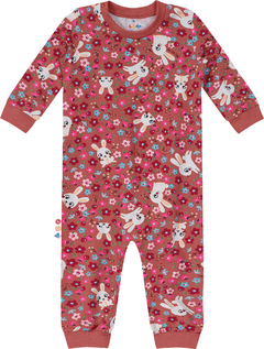 MACACÃO COELHINHAS COTTON LIGHT MENINA ZIG ZIG ZAA