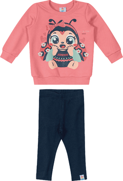 CONJUNTO MOLETOM AMIGAS DA NATUREZA ZIG ZIG ZAA