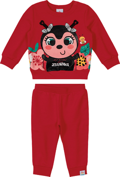 CONJUNTO MOLETOM JOANINHA ZIG ZIG ZAA ESTAMPADO