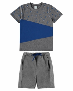 Conjunto Infantil Camiseta e Bermuda Malwee