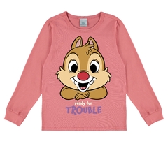 CAMISETA INFANTIL UNISSEX TICO E TECO DISNEY® EM ALGODÃO MALWEE KIDS