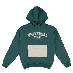 BLUSÃO INFANTIL MENINO UNIVERSAL TEAM MOLETOM MALWEE KIDS VERDE