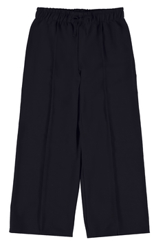 CALÇA INFANTIL MENINA PANTALONA EM MOLETOM FLANELADO MALWEE KIDS PRETA