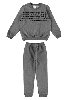 CONJUNTO INFANTIL MENINO CONTROL EM MOLETOM FLANELADO MALWEE KIDS