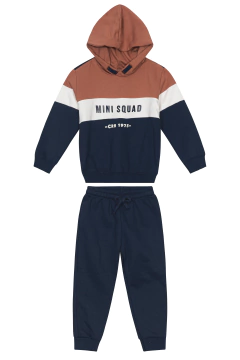 Conjunto Menino Mini Squad Em Moletom Flanelado Carinhoso - comprar online