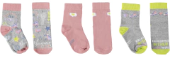 Kit Meia 3 Pares Cano Curto Malwee