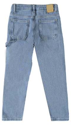 CALÇA INFANTIL MENINO CINTURA MÉDIA EM MALHA DENIM MALWEE KIDS AZULLWEE KIDS AZUL - comprar online